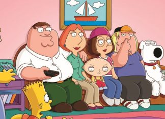 Confira as novas fotos do crossover entre The Simpsons e Family Guy