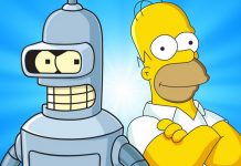 Crossover entre The Simpsons e Futurama lidera audiência americana