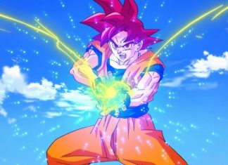 Dragon Ball Super 1×10: Misero Gokū! Sūpā Saiya-jin Goddo no pawā!!