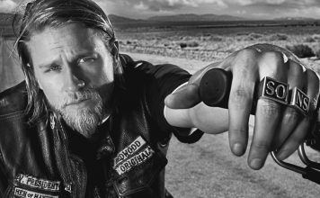 Camiseta exclusiva Sons of Anarchy com tiragem limitada apenas para o Série Maníacos