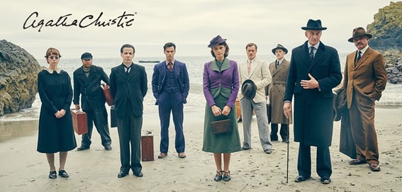 Foto promocional com todo o elenco da minissérie.