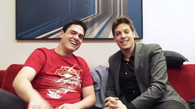 Michel Arouca e Fábio Porchat
