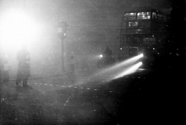 O grande nevoeiro de Londres em 1952