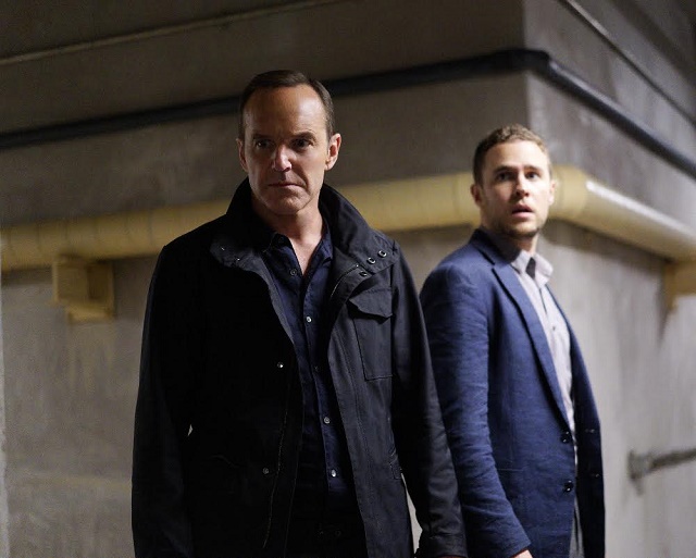 MARVEL'S AGENTS OF S.H.I.E.L.D. - "Deals With Our Devils" - With the loss of half the team, the remaining members search for answers as the clock counts down for Ghost Rider, on "Marvel's Agents of S.H.I.E.L.D.," TUESDAY, NOVEMBER 29 (10:00-11:00 p.m. EST), on the ABC Television Network. (ABC/Jennifer Clasen)<br /> CLARK GREGG, IAIN DE CAESTECKER