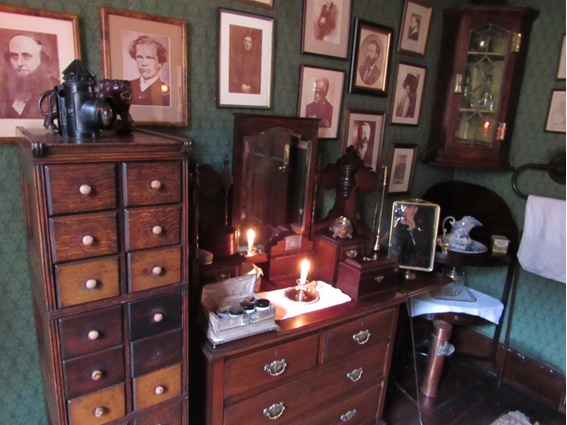 Quarto de Sherlock Holmes.