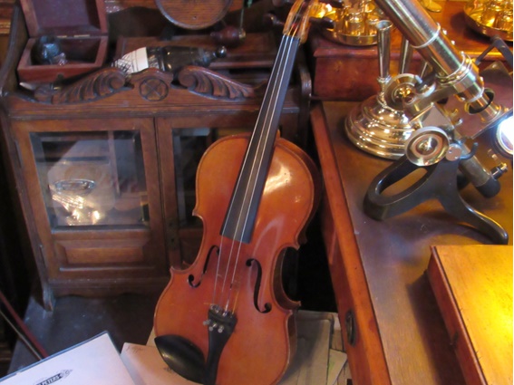 O violino de Holmes.