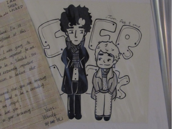 Desenho de algum fã da série britânica.