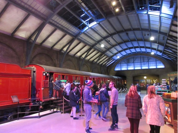 Vagões do trem.