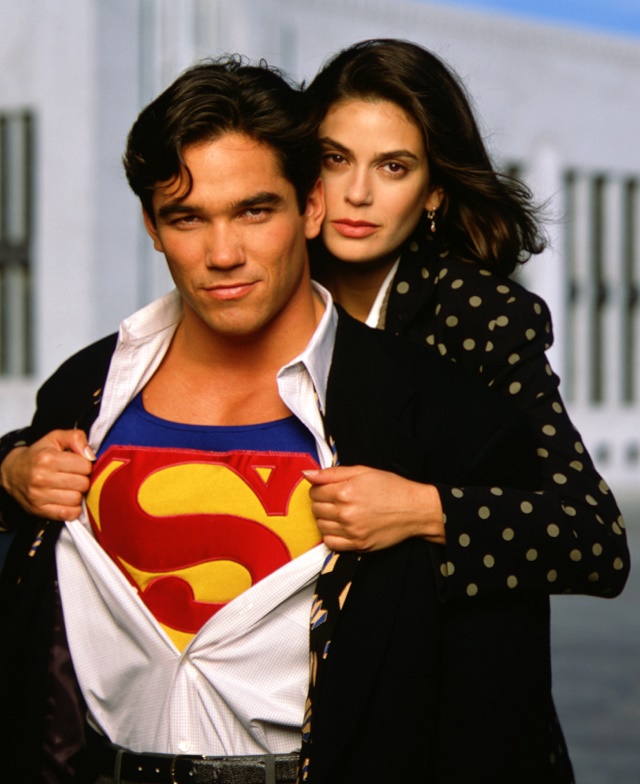 Teri Hatcher e Dean Cain em Lois and Clark