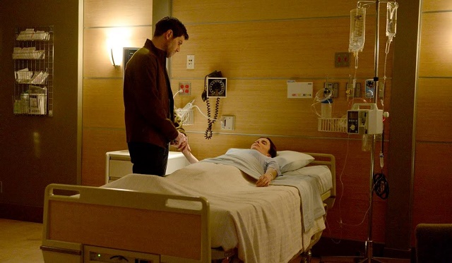 GRIMM -- "The Son Also Rises" Episode 608 -- Pictured: (l-r) David Giuntoli as Nick Burkhardt, Bitsie Tulloch as Eve -- (Photo by: Allyson Riggs/NBC)30
