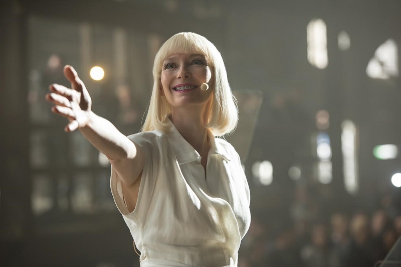 Tilda Swinton em Okja Tilda Swinton em Okja