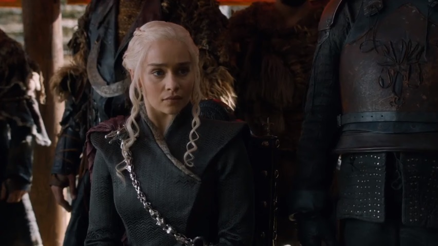 Dany em The Dragon and the Wolf