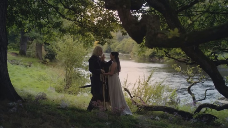 Rhaegar e Lyanna em The Dragon and the Wolf