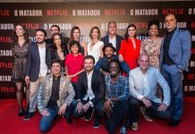 Netflix celebra a estreia de O Matador com tapete vermelho em São Paulo