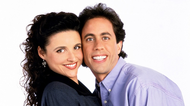 Julia Louis-Dreyfus, a estrela de Veep, foi revelada no popular sitcom de Jerry Seinfeld