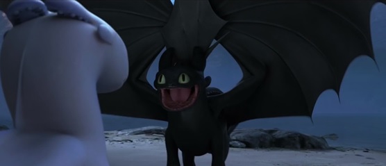 Banguela protagonizando uma das melhores cenas do filme.