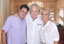 Xuxa reencontra Marcelo Ribeiro, 31 anos após filme polêmico, em gravação de seu documentário pro Globoplay