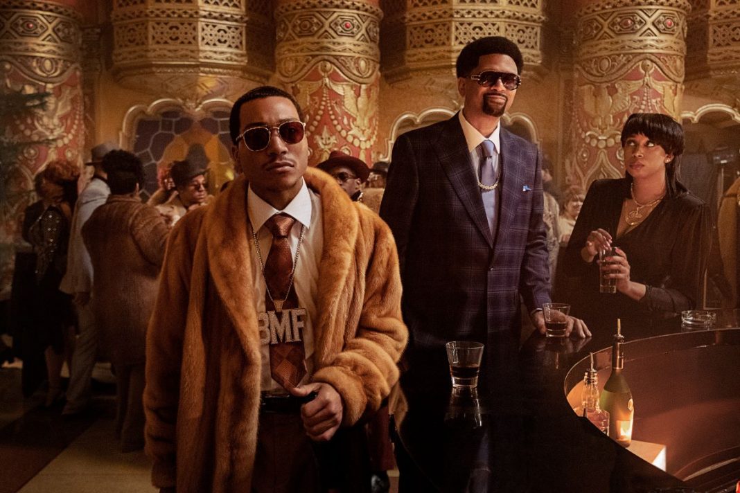 Demetrius Flenory Jr. (Meech) and Jalen Rose (Tariq)